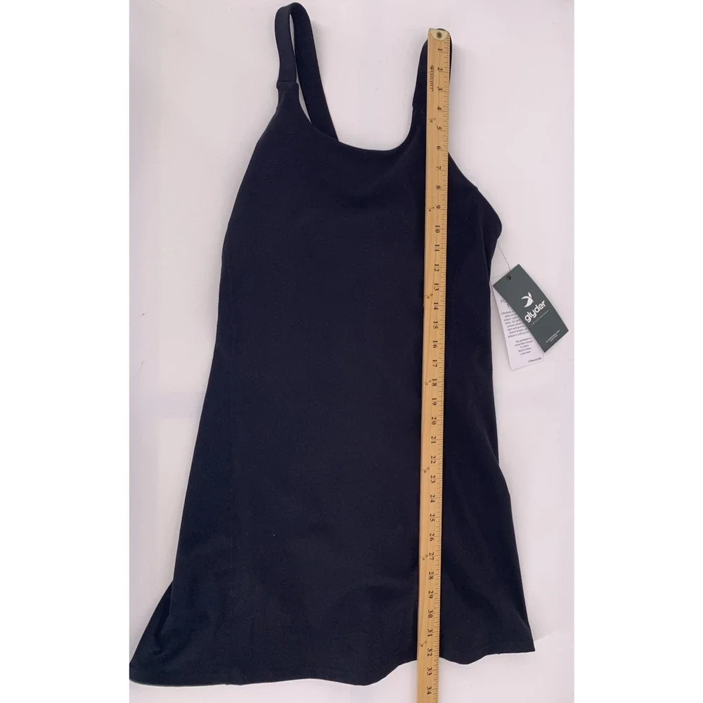Glyder Full Force Black Tennis Dress Pickle Ball Golf XL - Picture 13 of 15